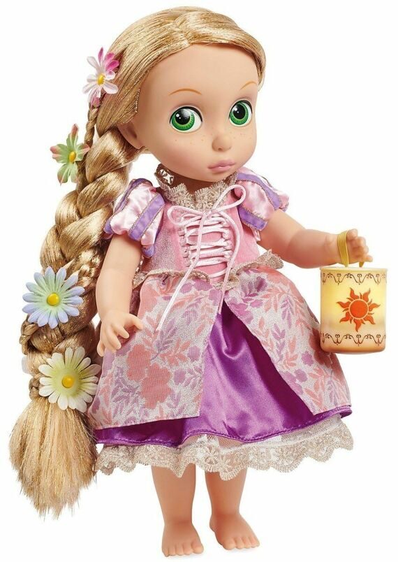 Кукла Малышка Рапунцель (Rapunzel) со светящейся косой - Рапунцель, Disney Animators' Collection
