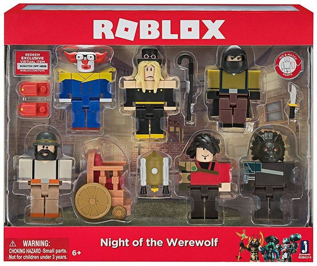 Набор фигурок Роблокс Ночь оборотня - Roblox Night of The Werewolf,  Jazwares - купить в Москве с доставкой по России