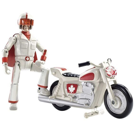 Фигурка Дюк Кабум (Duke Caboom) на мотоцикле - История игрушек 4, Mattel