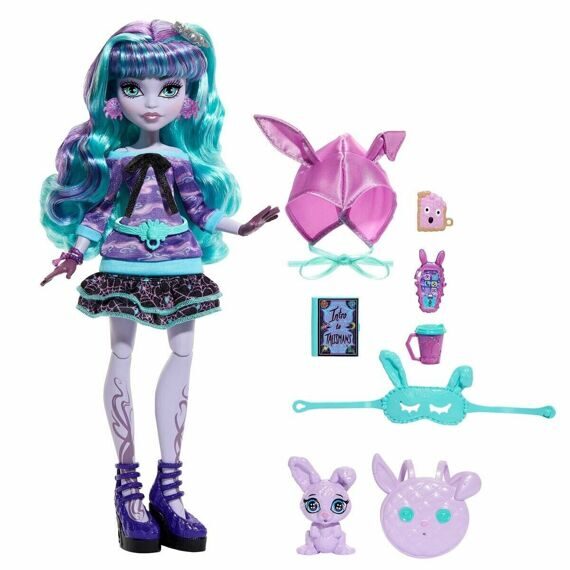 Кукла Монстер Хай Твайла (Twyla) - Пижамная вечеринка, Mattel