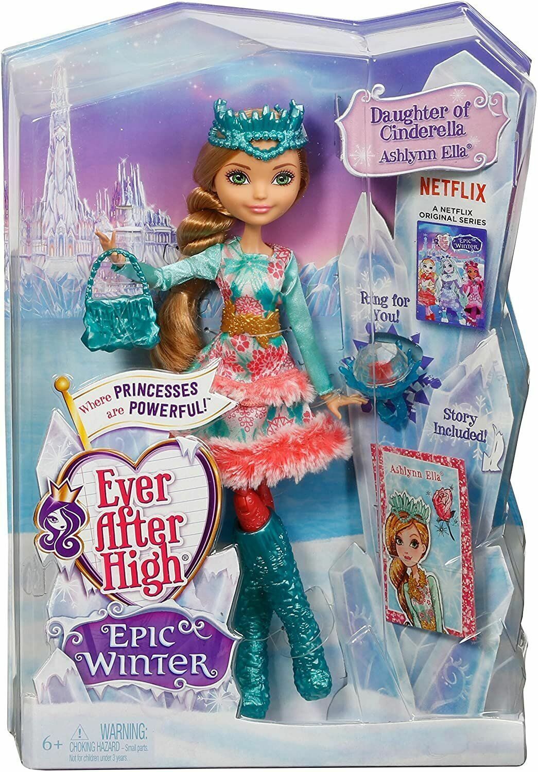 Mattel ever after high “epic winter” ashlynn ella