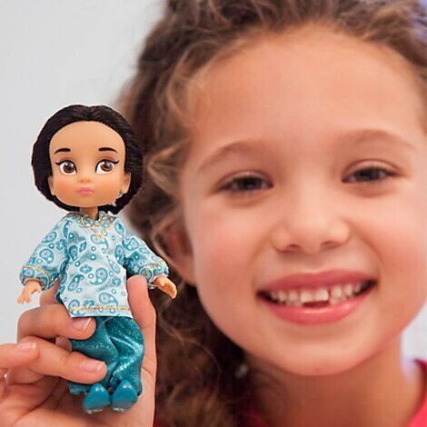 Игровой набор Кукла малышка Жасмин (Jasmin) в чемоданчике с игрушками - Алладин (Alladin), Disney Animators' Collection