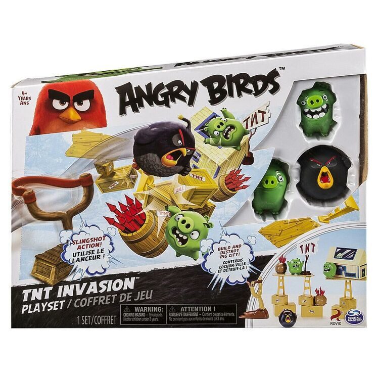 Игровой набор Энгри Бердз Тир сердитых птичек - Angry Birds TNT Invasion, Spin Master