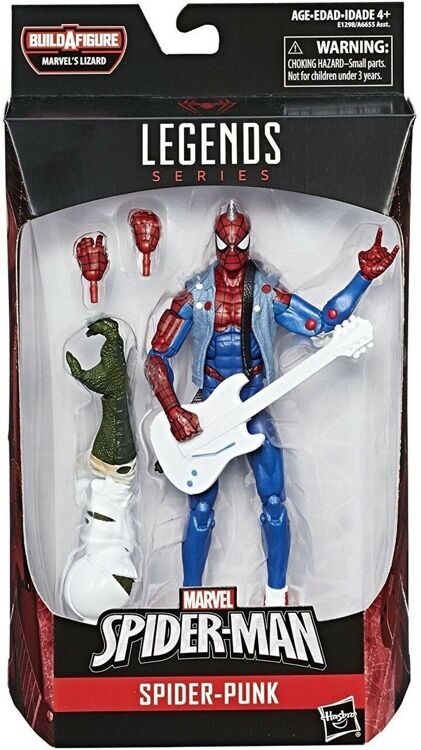 Фигурка Человек Паук Панк (Spider-Man Punk) - Marvel Legends Lizard Series, Hasbro