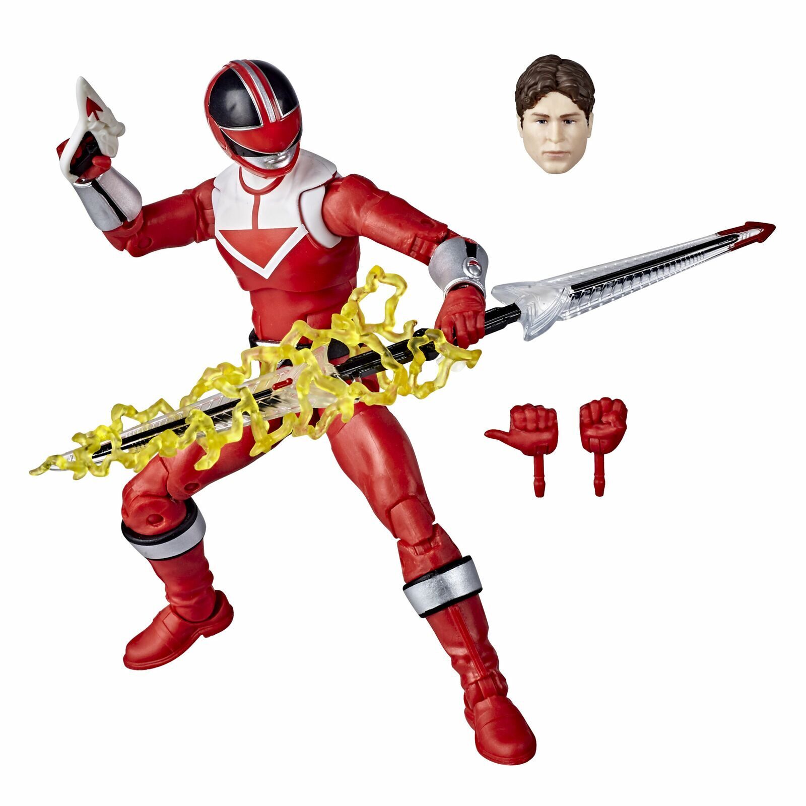 Red ranger best sale action figure