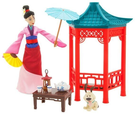 Кукла Мулан и чайная церемония - Mulan, Disney Кукла Мулан и чайная церемония - Mulan, Disney