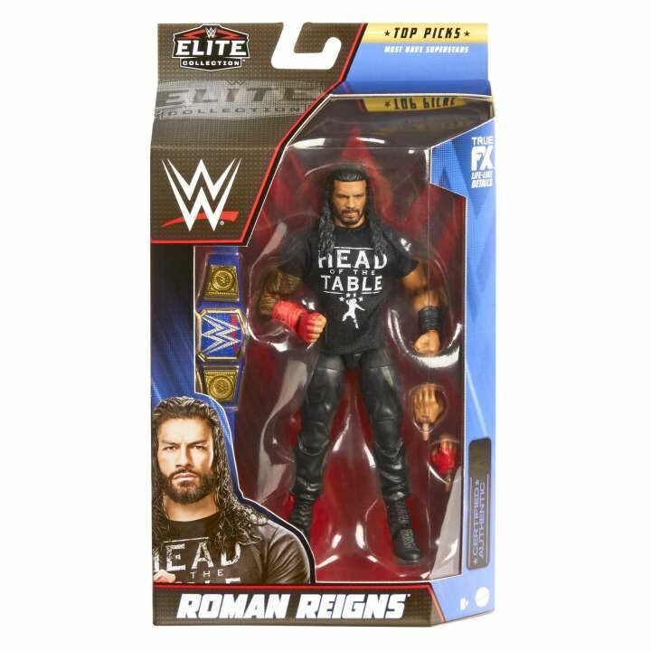Эксклюзивная фигурка Роман Рейнс (Roman Reigns) - рестлеры Wrestling WWE, Mattel