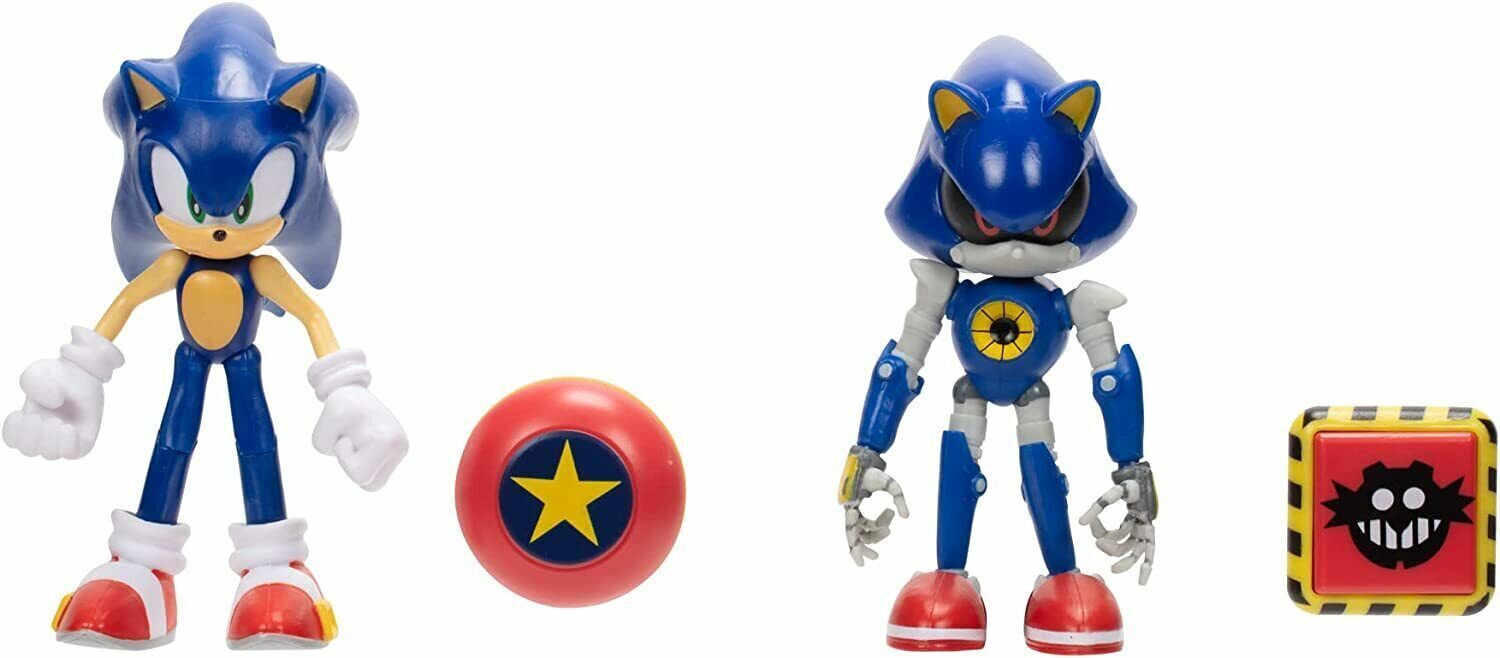 Набор фигурок Металлический Соник и Классический Соник - Sonic The  Hedgehog, Jakks Pacific - купить в Москве с доставкой по России